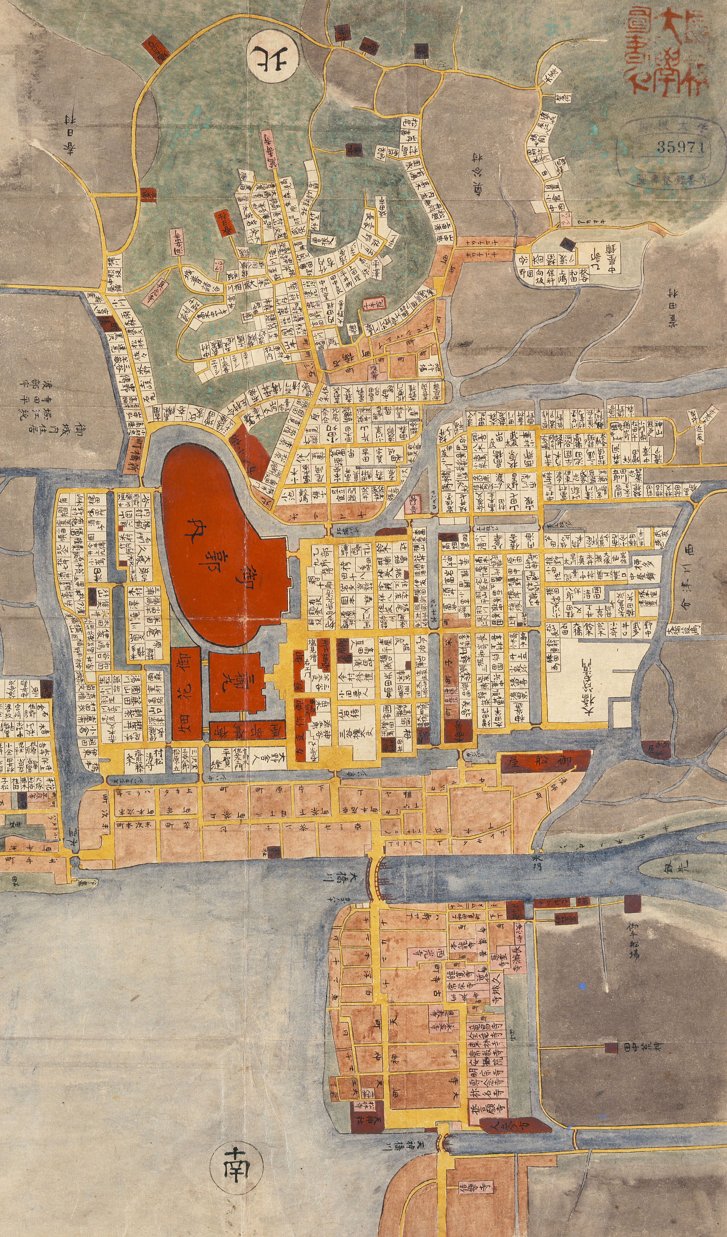 松平期松江城下町絵図.jpg 松平期松江城下町絵図.jpg